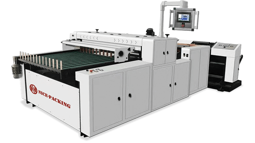 دستگاه برش رول به شیت نایس پکینگ