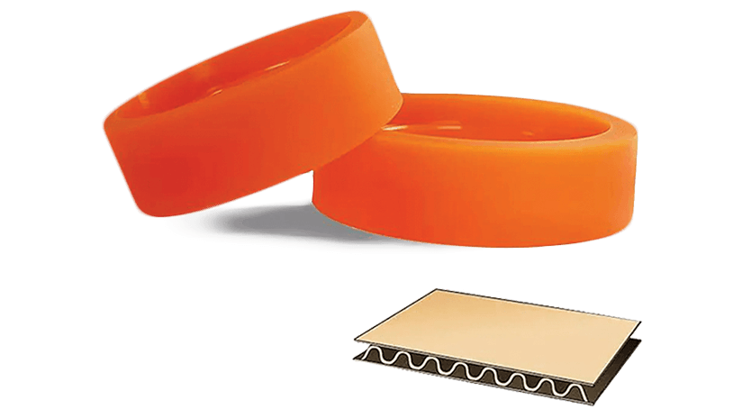 قرقره مکنده سان فیدر دستگاه چاپ فلکسو نایس پکینگ